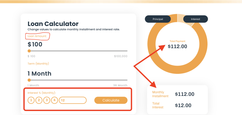Singapore Bridging Loan Calculation